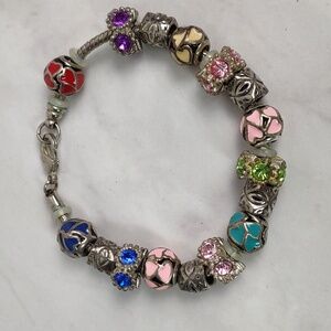 Pandora-style Charm Bracelet